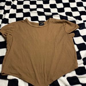 Brown shirt, size M
